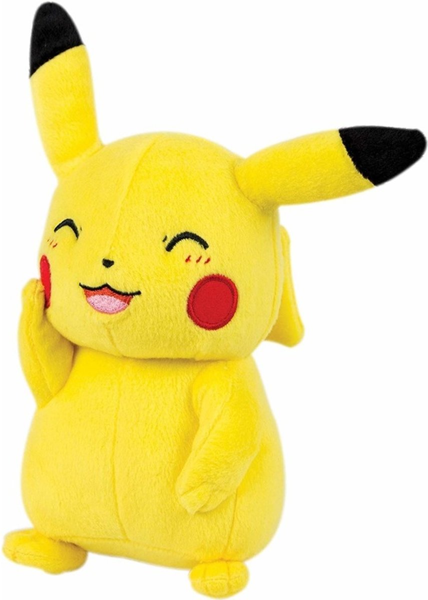 Pluche Pokemon Pikachu knuffel 39 cm speelgoed - Cartoon knuffels - Speelgoed voor kinderen