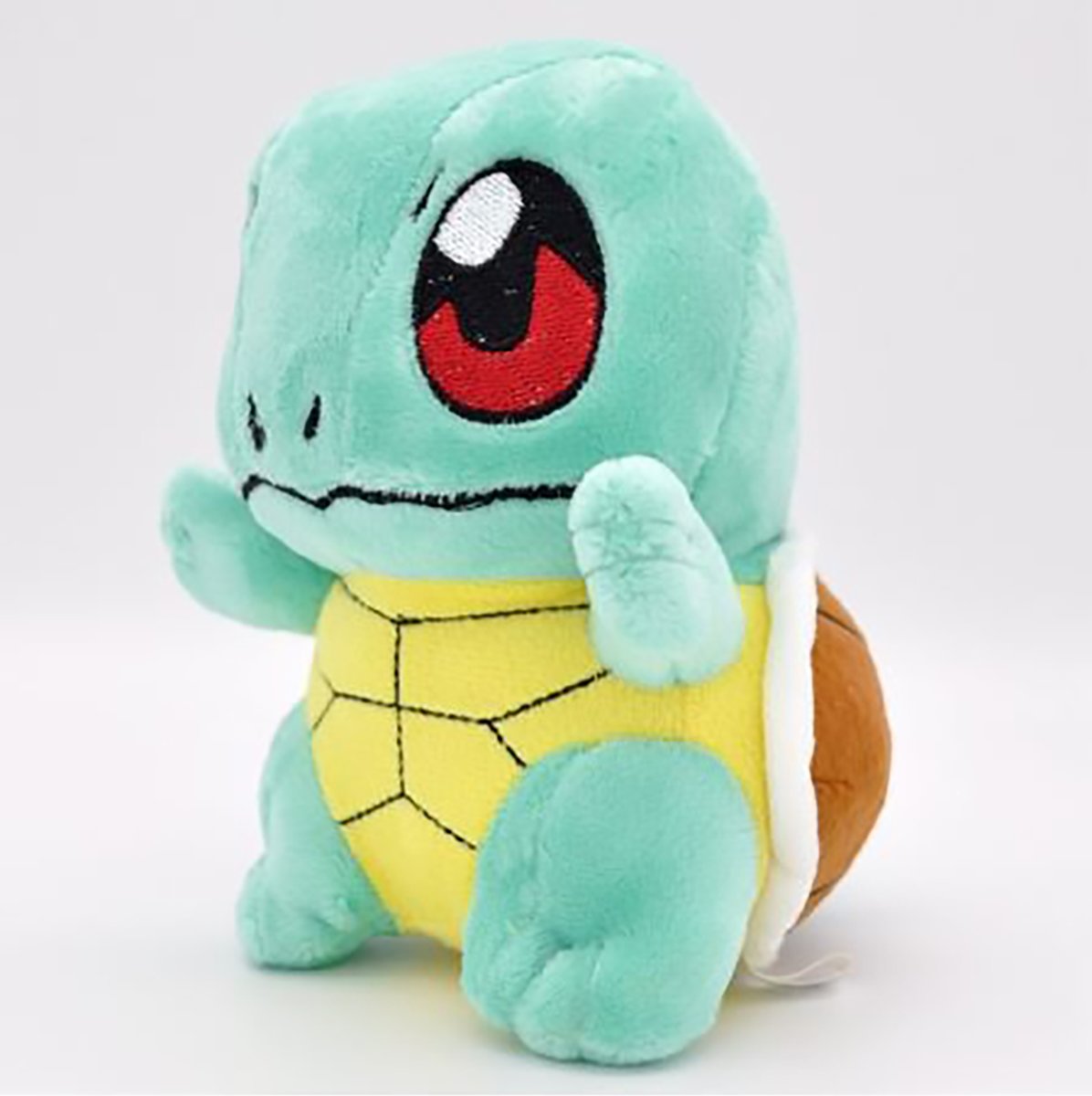 Pokemon, Squirtel, Pluche knuffel, 15 cm hoog