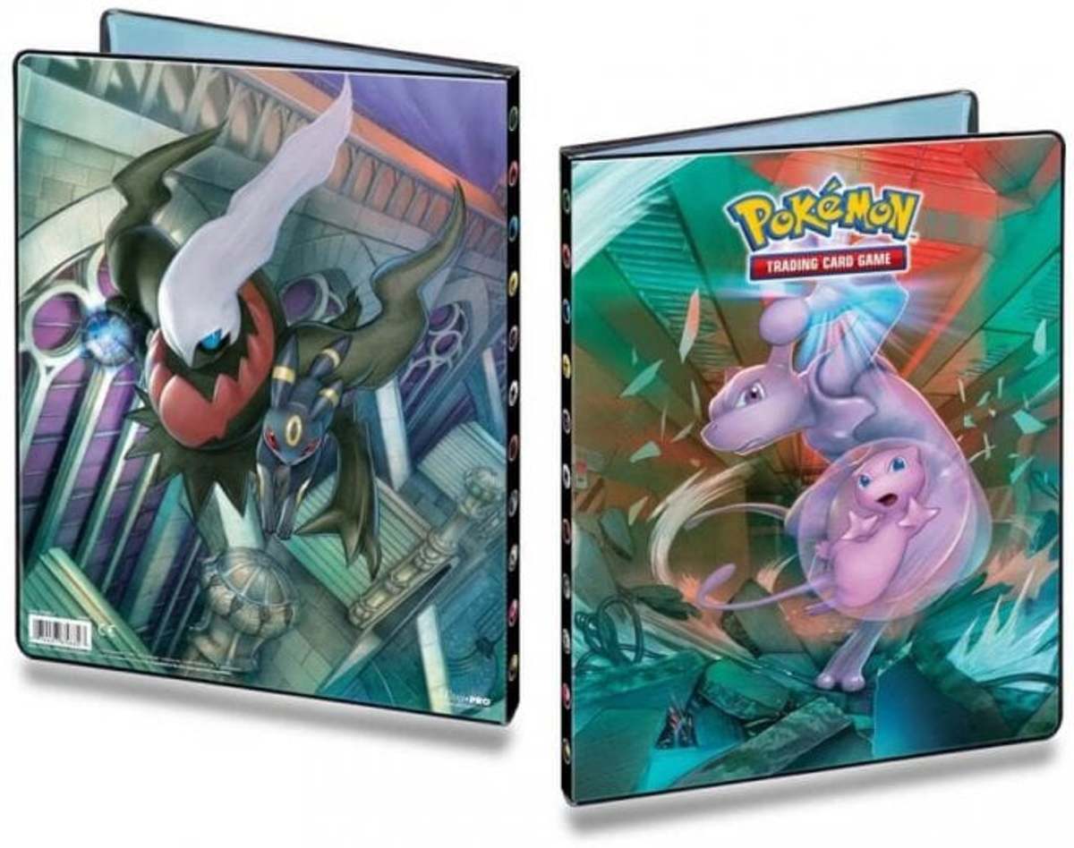 Pokemon -  Mew & Mewtwo 9 pocket verzamel map portfolio - Pokémon Kaarten