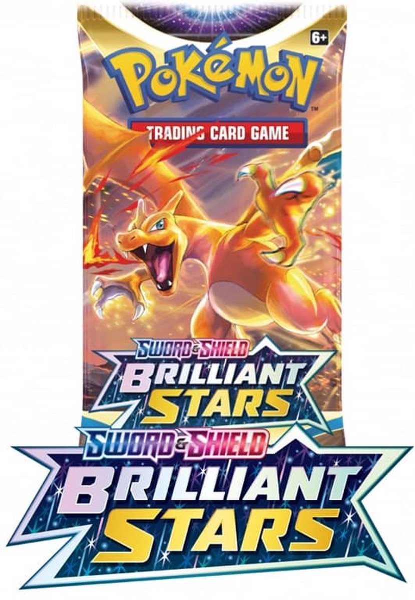 Pokemon  Boosterpack - Brilliant Stars- 1 pakje a 10 kaarten