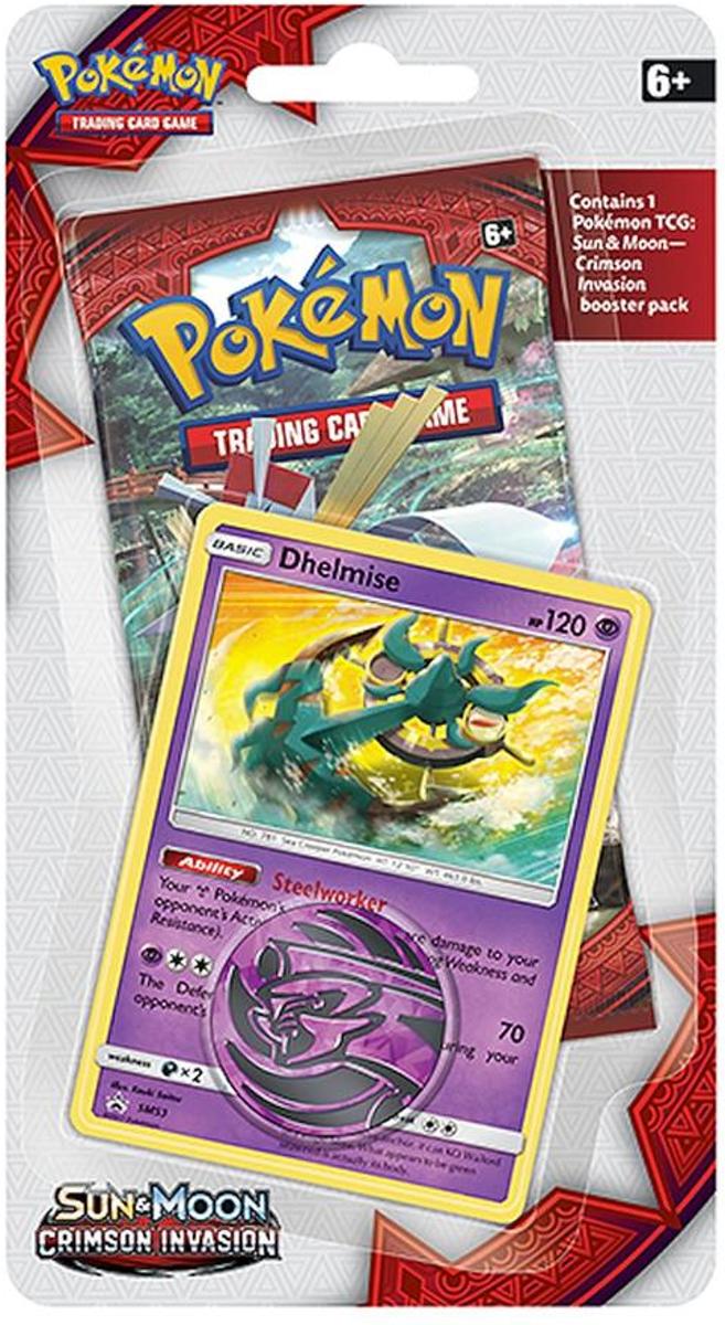 Pokemon Crimson Invasion Checklane Blister Dhelmise