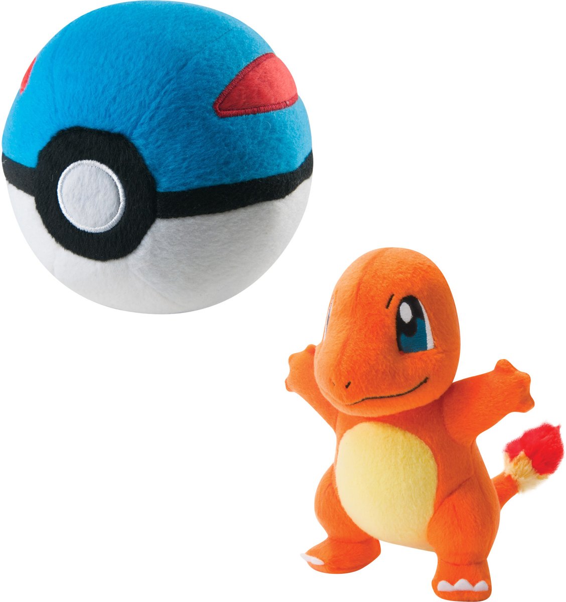 Pokemon Gift Set pluche Charmander en Great Ball