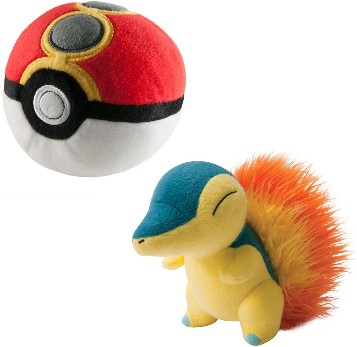 Pokemon Gift Set pluche Cyndaquil en Repeat Ball