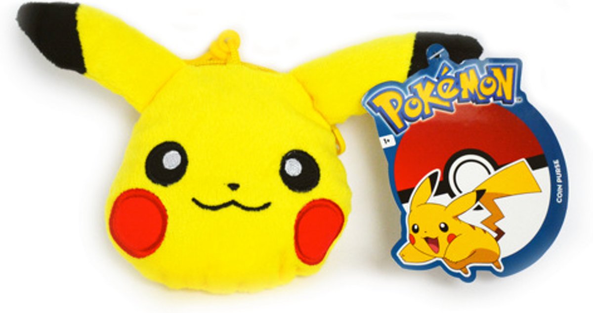 Pokemon Pikachu Coin Purse - Portemonnee Munten Tasje - Muntjes Spaarpot - Portefeuille voor Kinderen - 15 CM