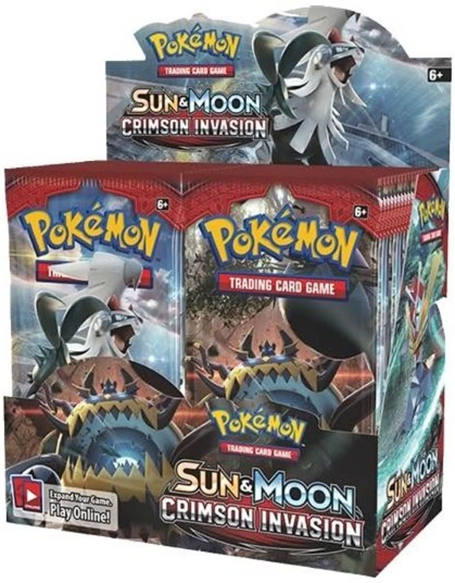 Pokemon Sun & Moon Crimson Invasion - Boosterbox