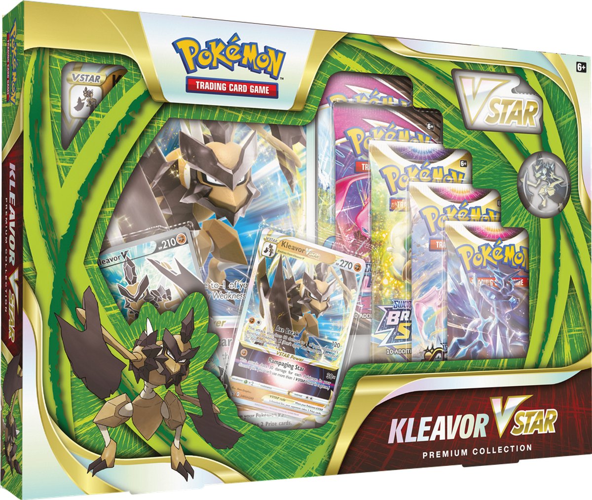 Pokemon TCG Kleavor VSTAR Premium Collection