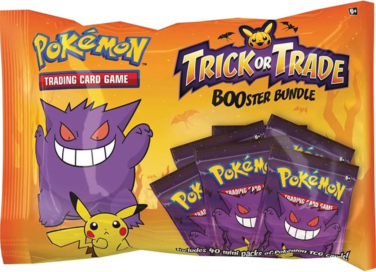 Pokemon Trick or Trade Booster Bundle - 40 Booster packs met elk 3 kaarten