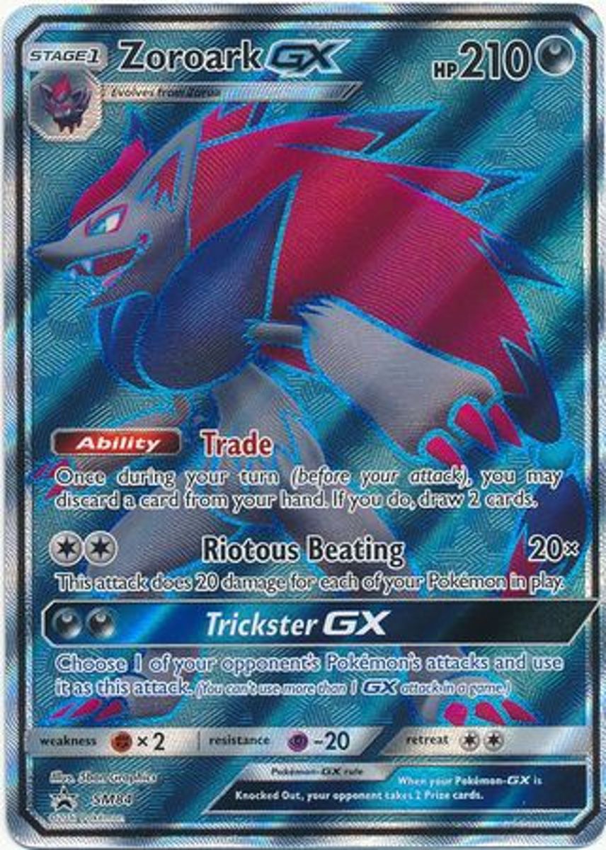 Pokemon Zoroark GX Grote Kaart SM84