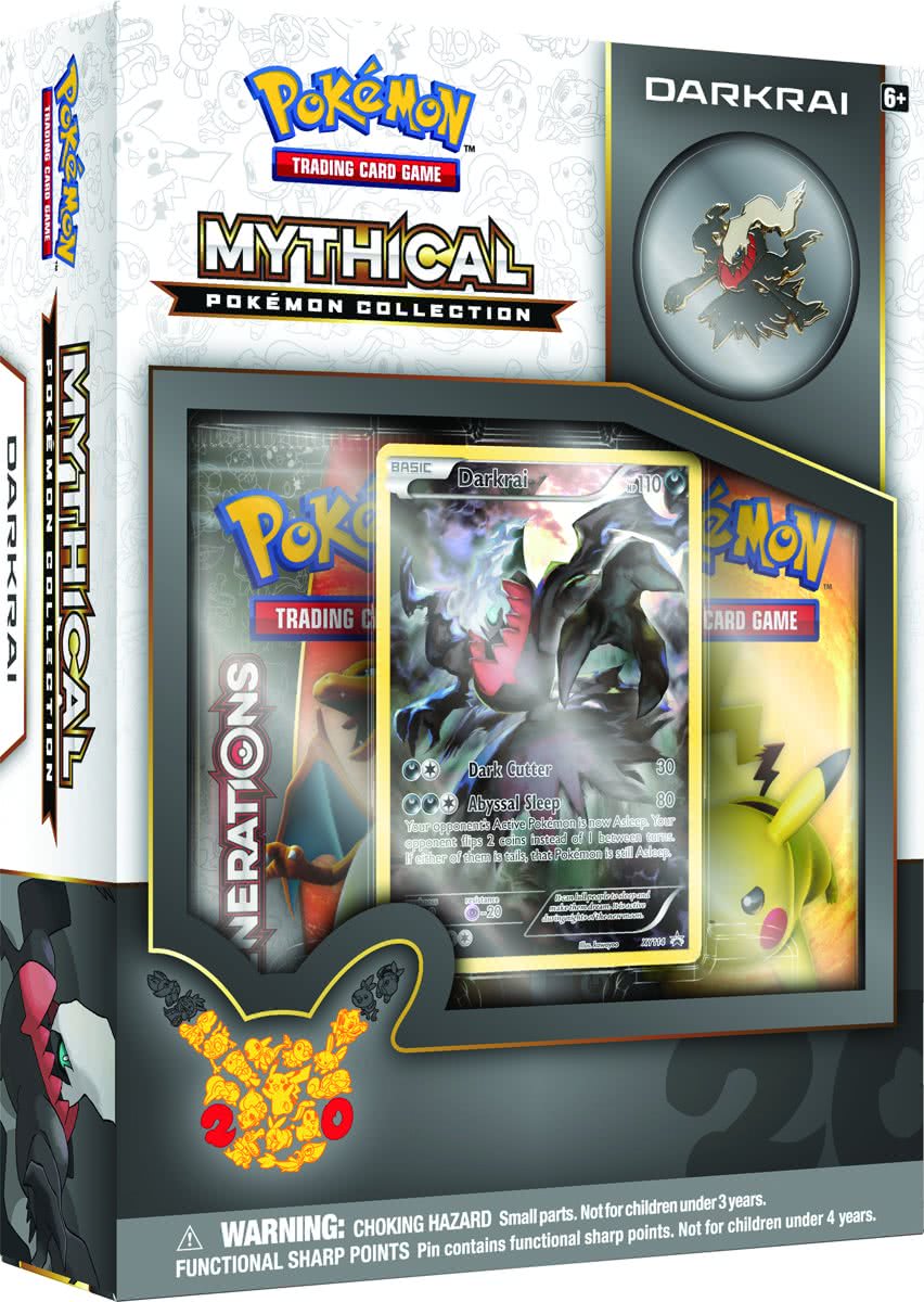 Pokemon kaarten 20th Anniversary Tin box 04 Darkrai