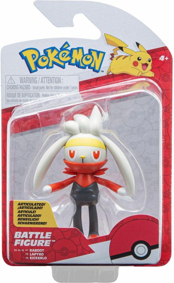 Pokémon - Battle Figure Pack - Raboot