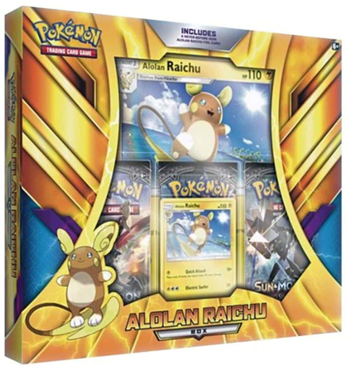 Pokémon Alolan Raichu Box - Pokémon Kaarten