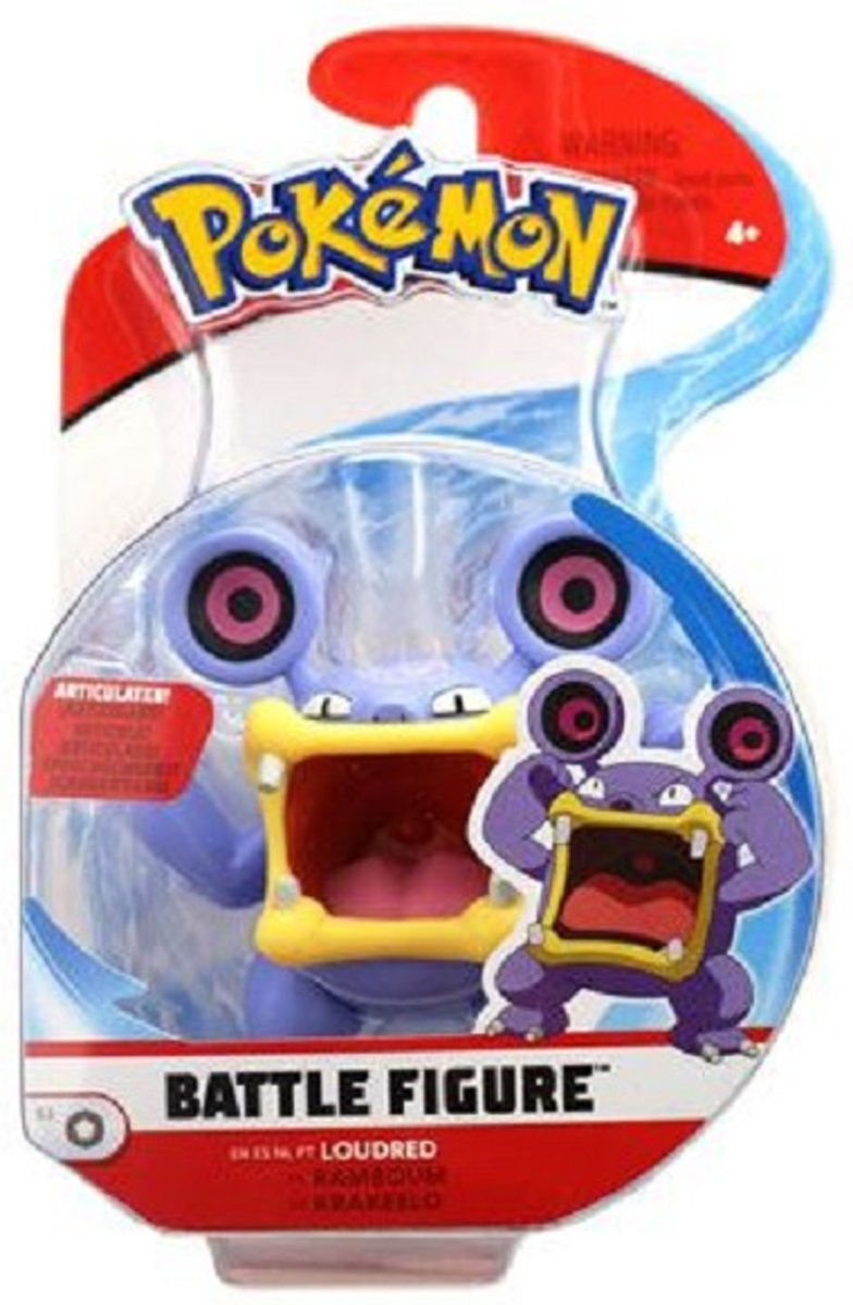 Pokémon Battle Beweegbare Actie Figuur Loudred