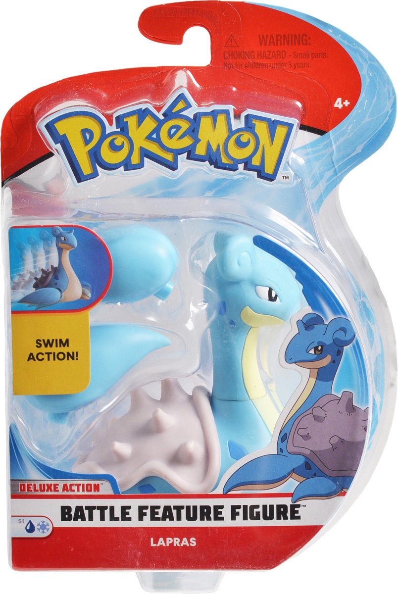 Pokémon Battle Feature Speelfiguur - Lapras 11 cm