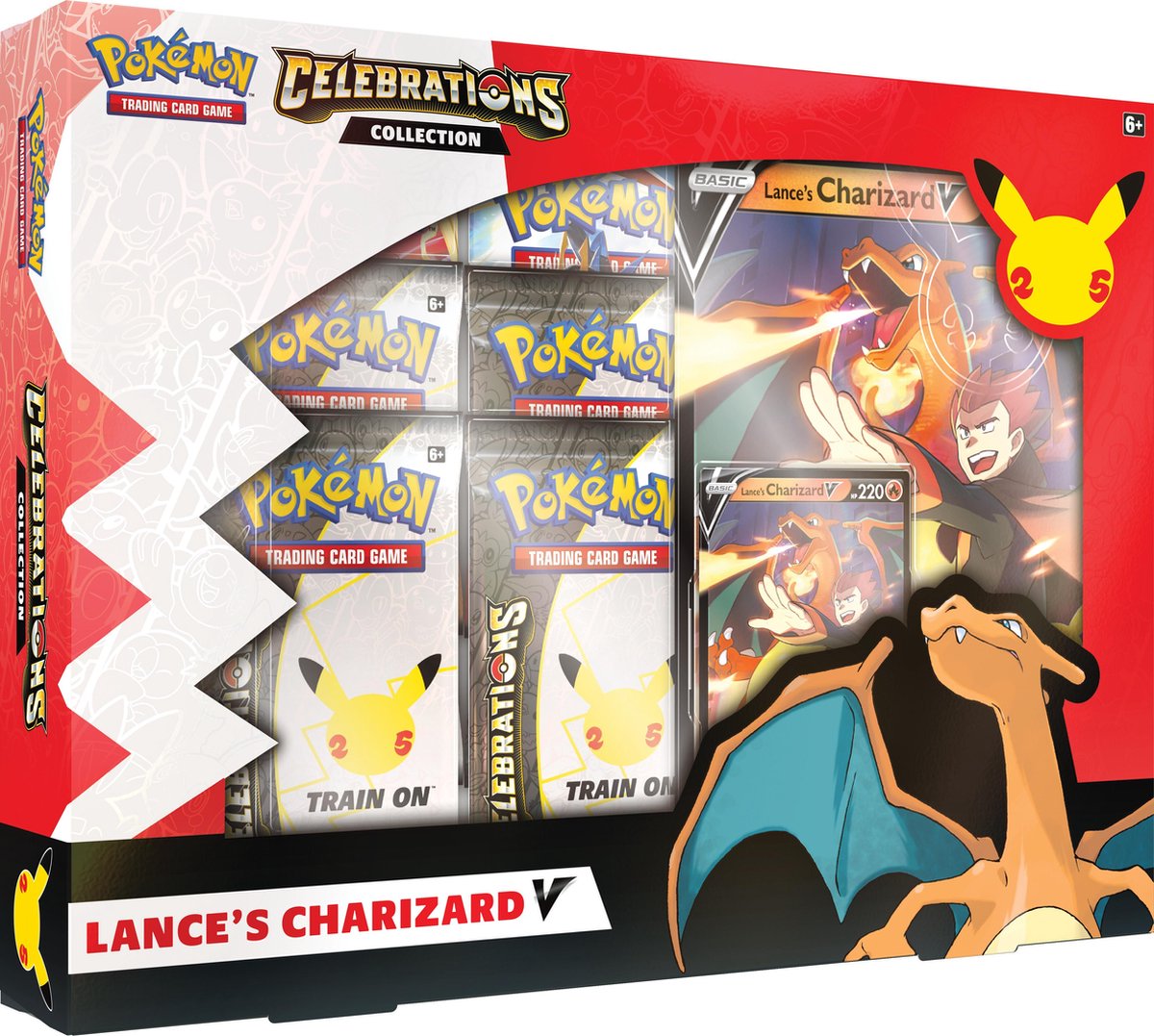 Pokémon Celebrations V Box - Lances Charizard - Pokémon Kaarten