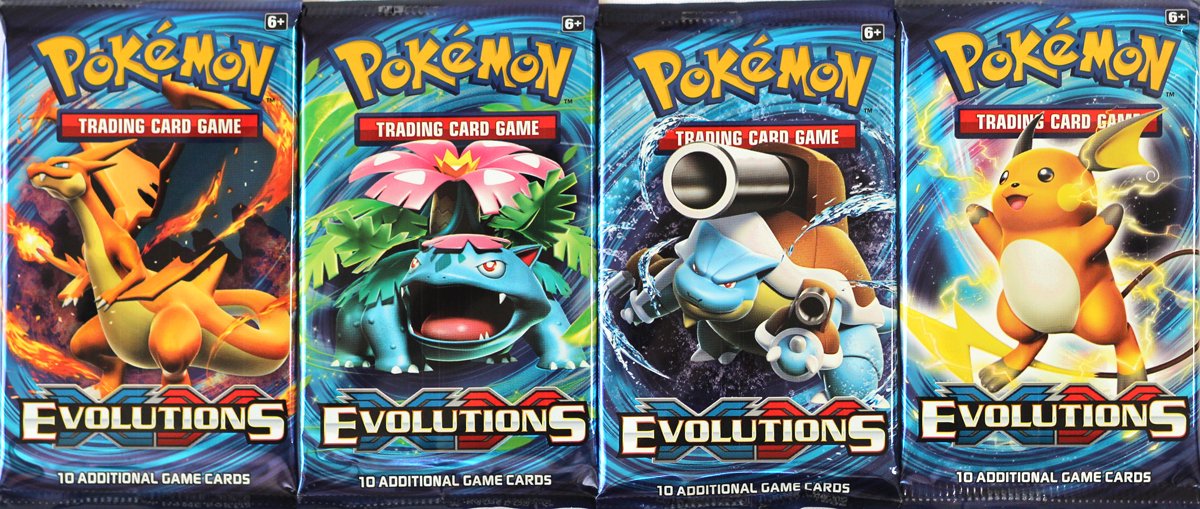 Pokémon Evolutions XY12 booster pack ORIGINEEL