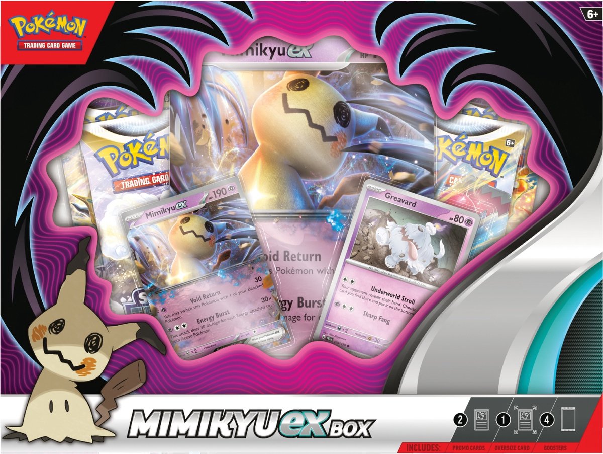 Pokémon Mimikyu EX Box - Pokémon Kaarten