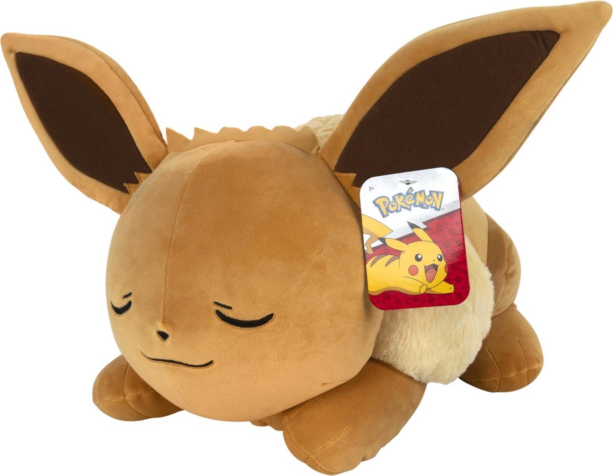  Pluche - Slapende Eevee 45 cm