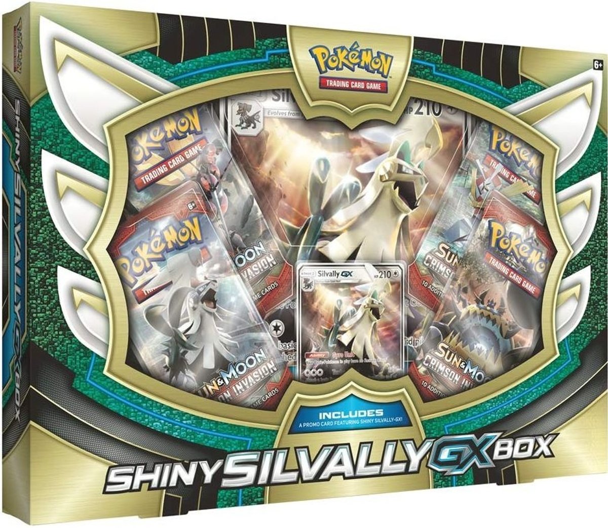 Pokémon Shiny Silvally Gx Box Verzamelkaarten 5-delig