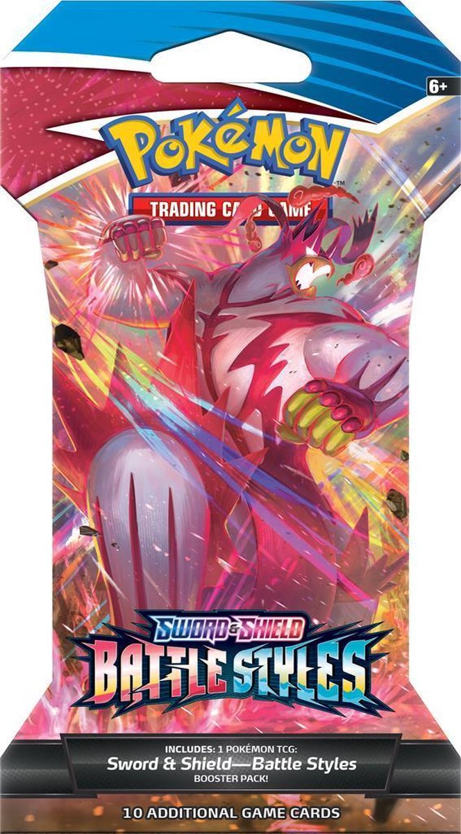   Sword & Shield Battle Styles Sleeved Booster -   Kaarten