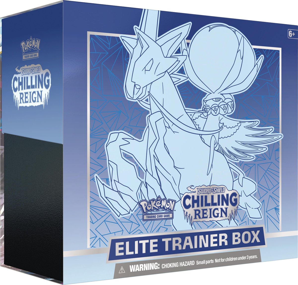   Sword & Shield Chilling Reign Elite Trainer Box - Ice Rider -   Kaarten