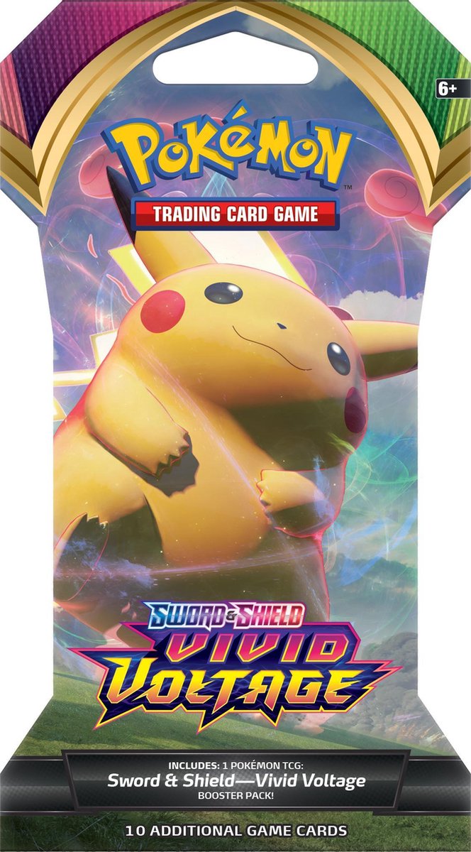 Pokémon Sword & Shield Vivid Voltage Sleeved Booster -  Pokémon Kaarten