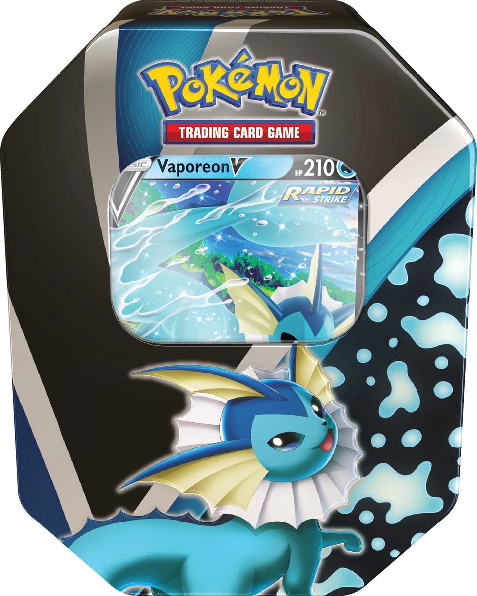 Pokémon V Fall Tin 2021 - Vaporeon V - Pokémon Kaarten