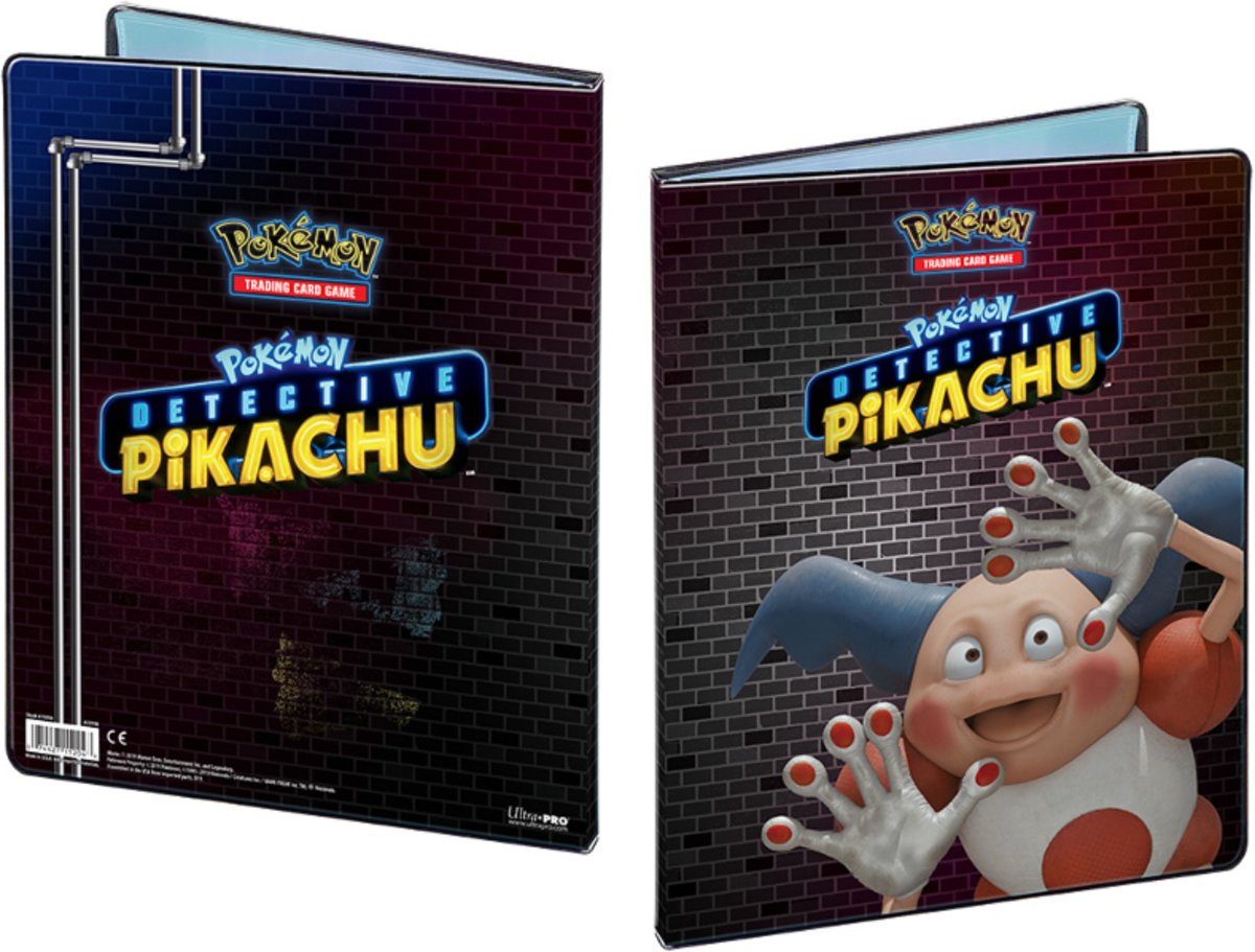 Pokémon Verzamelmap Detective Pikachu & Mr Mime 9-Pocket - Pokémon Kaarten