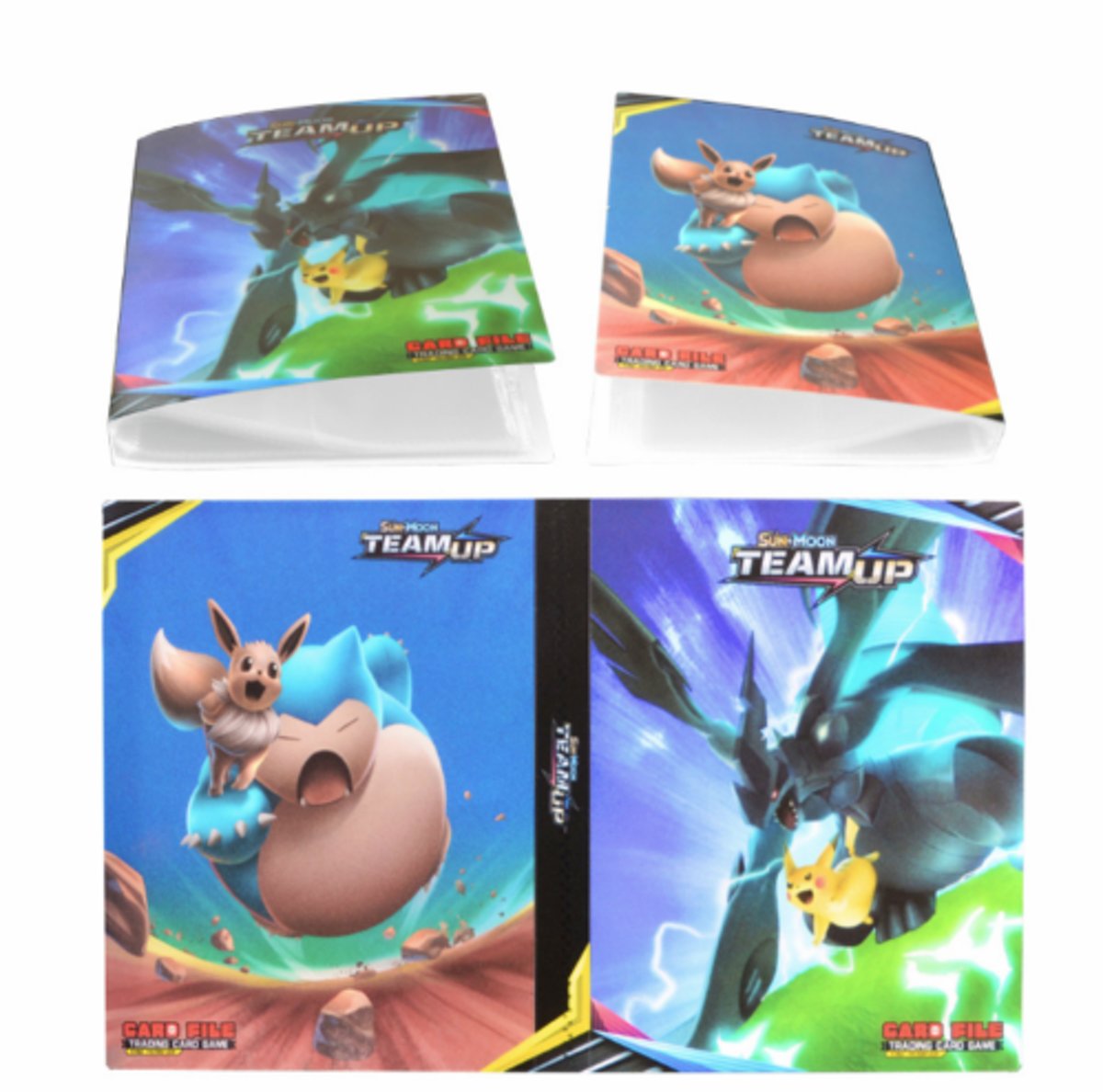 Pokémon Verzamelmap Team Up 4 Pocket - Sun & Moon 240 Pokemon Kaarten album