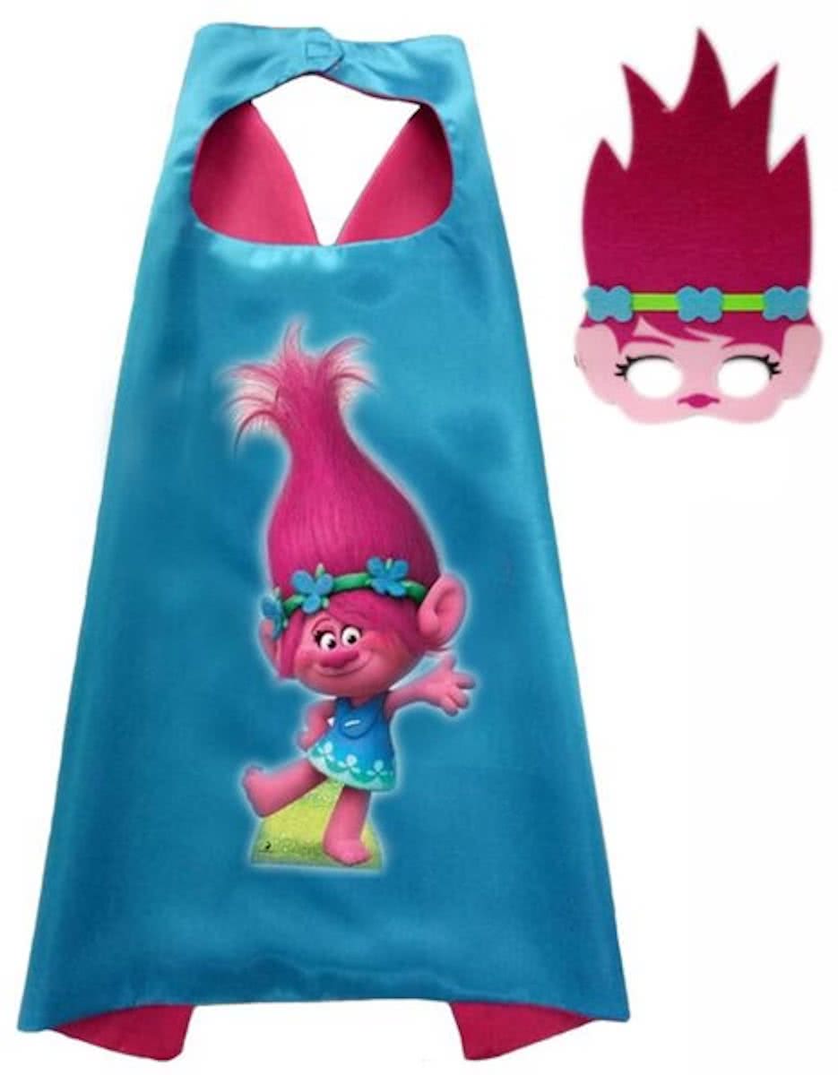 Trolls Poppy verkleedkostuum / kostuum: Cape + Masker