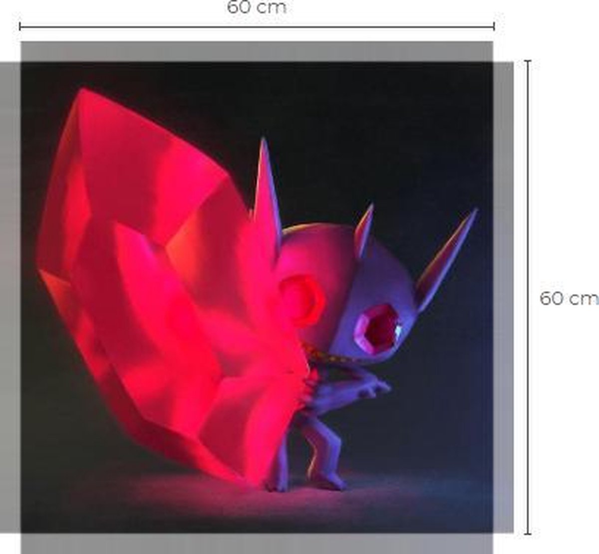 pokemon - Sableye - Canvas - kinderkamer - speelgoed - kaarten - Canvas