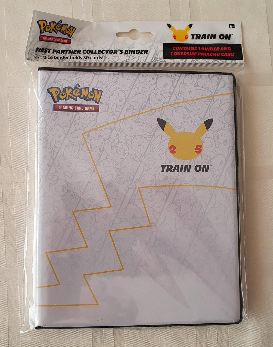 pokemon first partner Collectors binder voor jumbo kaarten