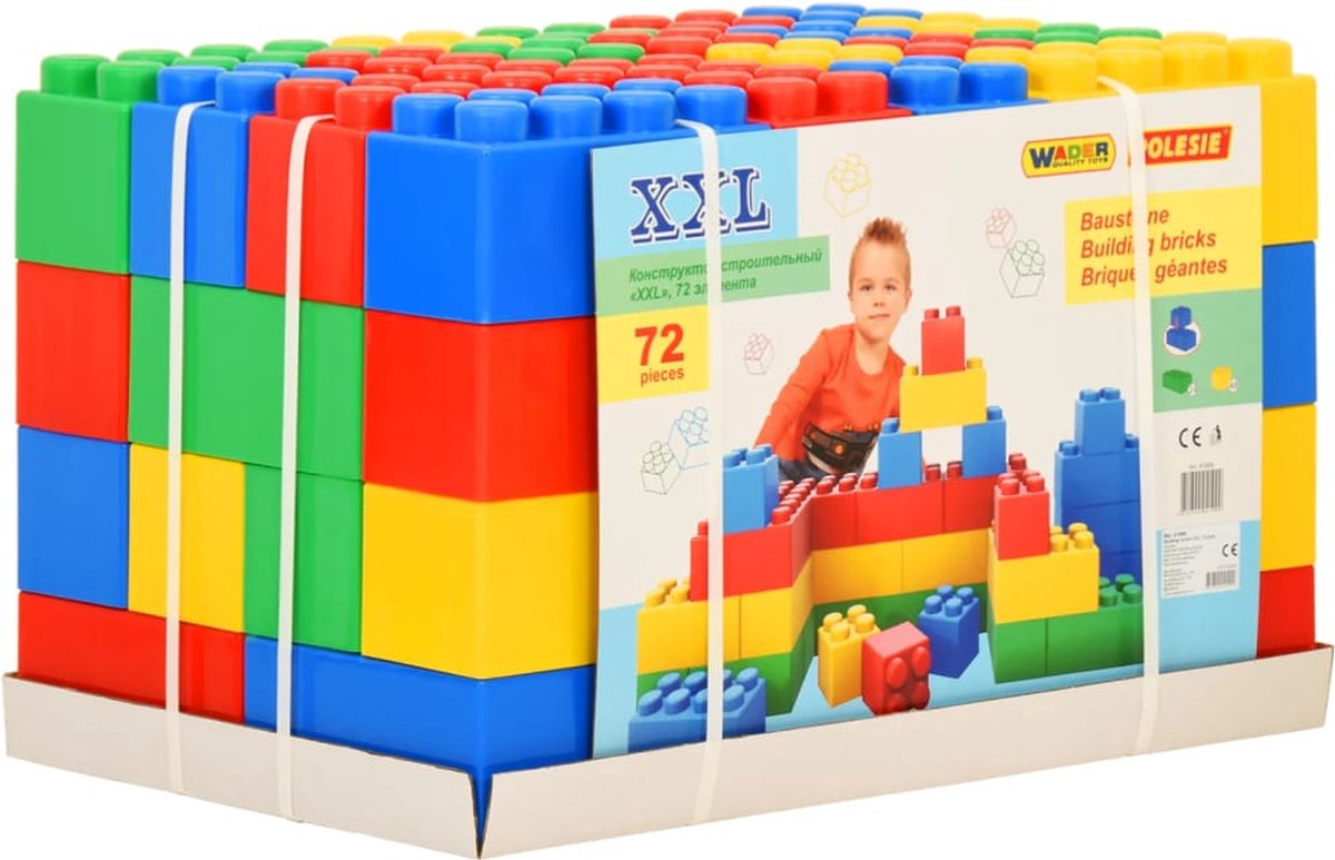   Speelgoedblokken XXL 72 st