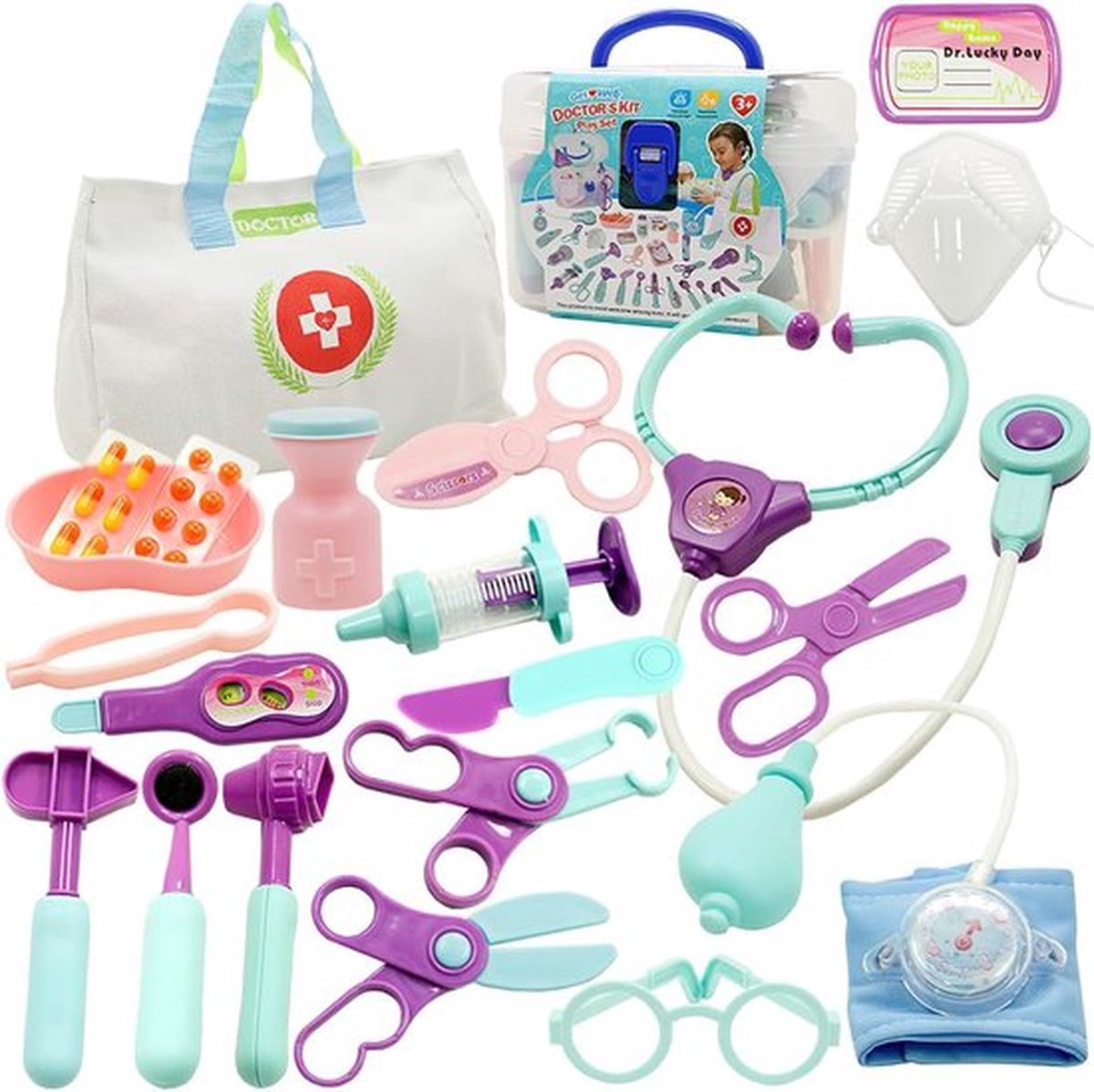   Dokterset Speelgoed - Doktersset - Dokterskoffer - Speelgoed Doktersset - Dokter Speelgoed voor kinderen