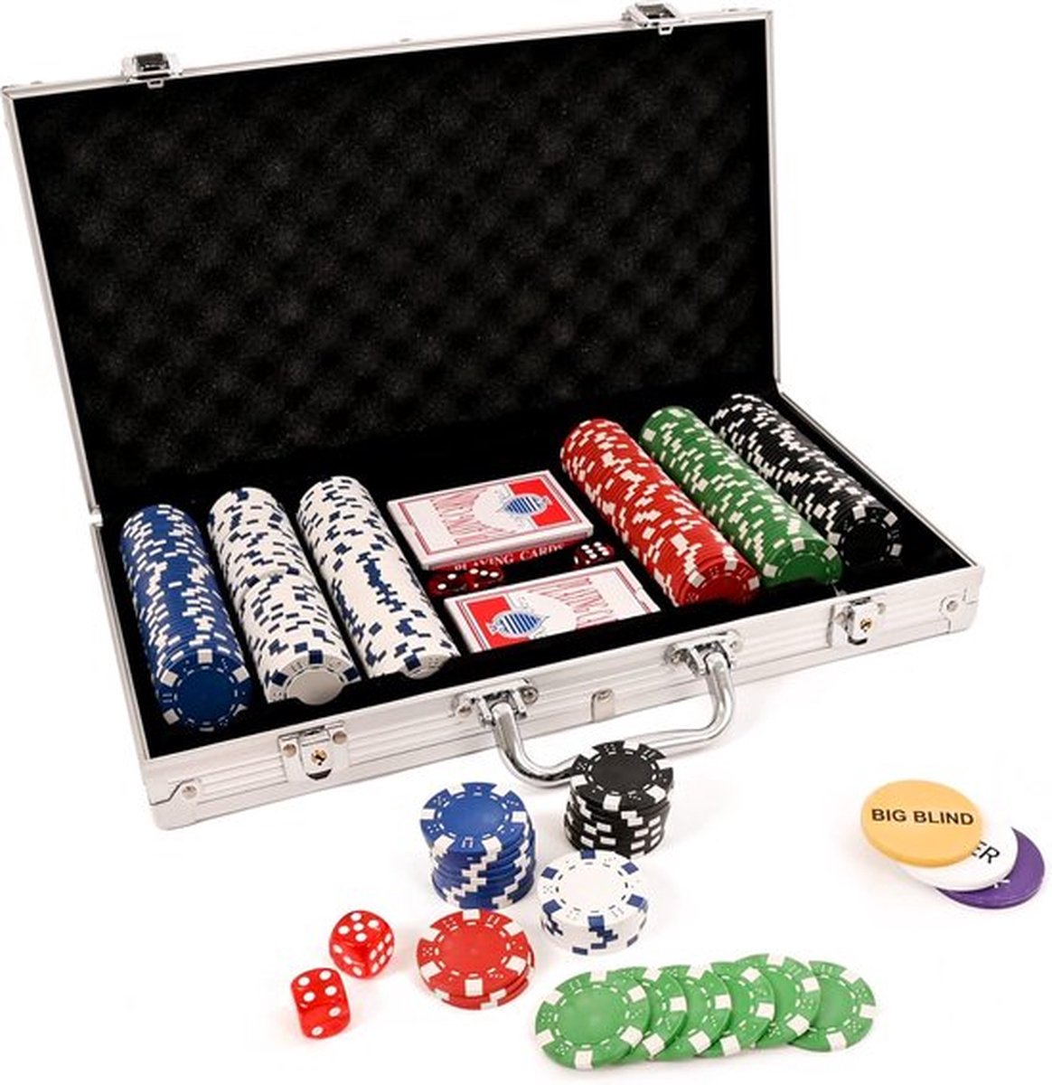    -  s - Poker set - Pokerkoffer - Pokerchips - Poker koffer - Poker fiches
