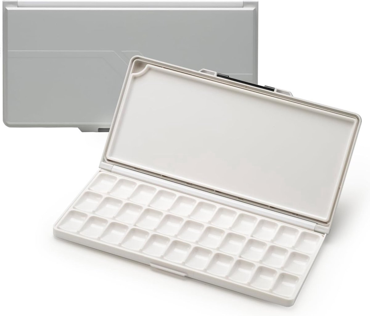   ® Verzegelde Verfmengpalet met 33 Wells en Deksel voor Kunstenaars