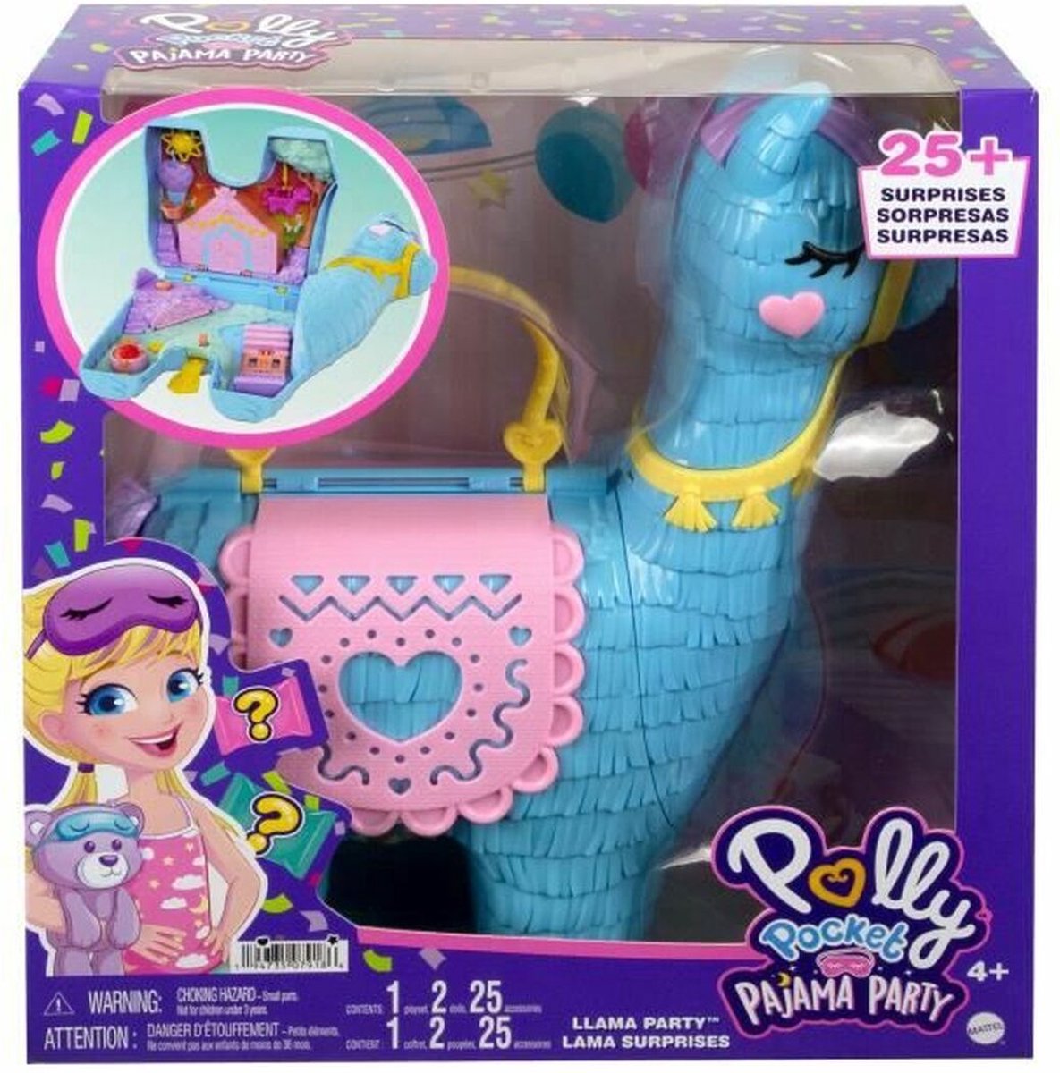 Playset Polly Pocket Lama Surprises