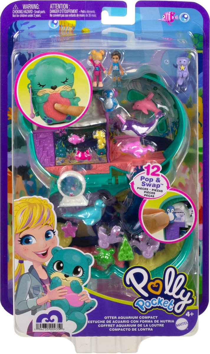 Polly Pocket Big Pocket World - Aquarium Otter