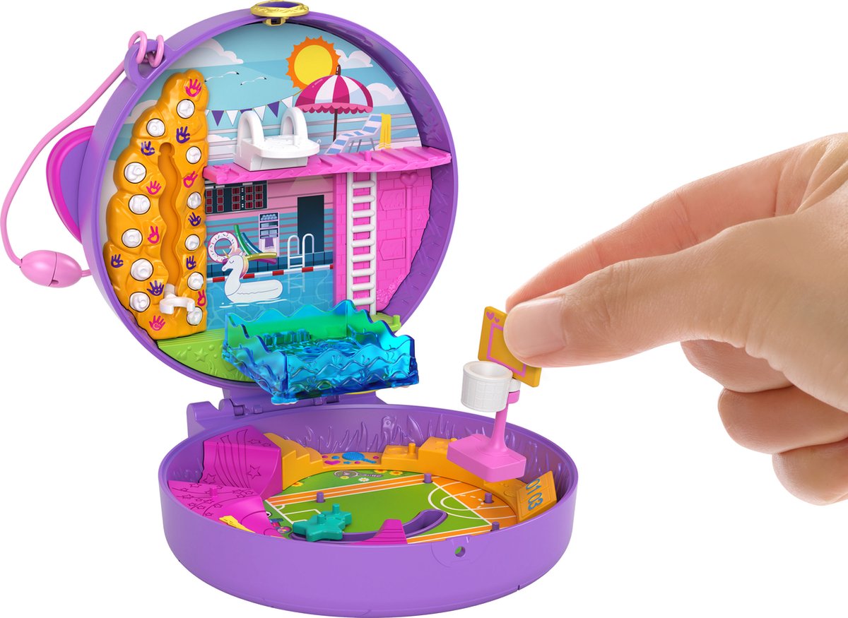 Polly Pocket Big Pocket World - Buitensport Voetbal