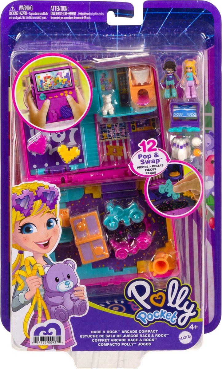 Polly Pocket Big Pocket World - Spelletjeshal