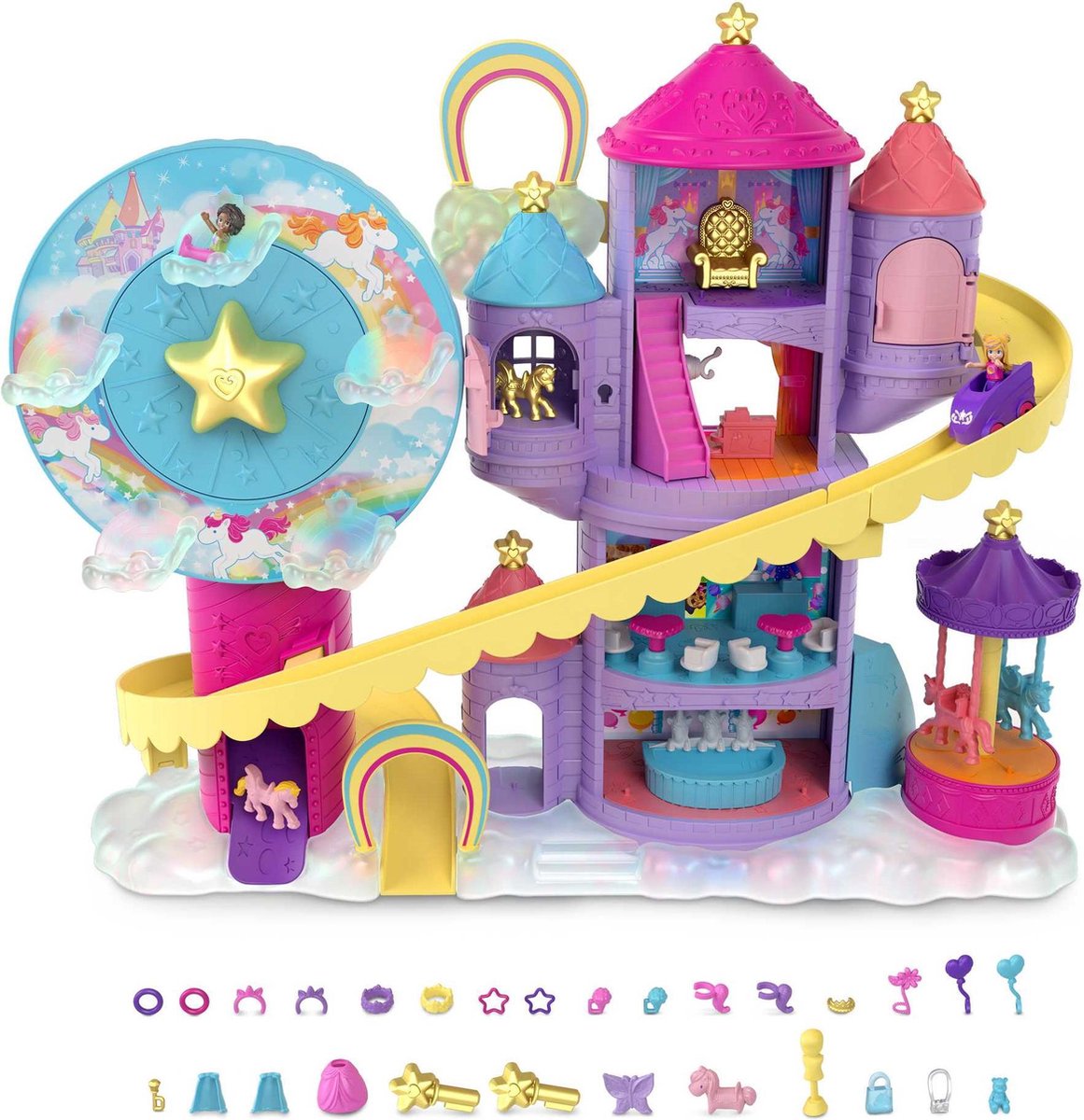 Polly Pocket Fantasie Eenhoornland - Speelset