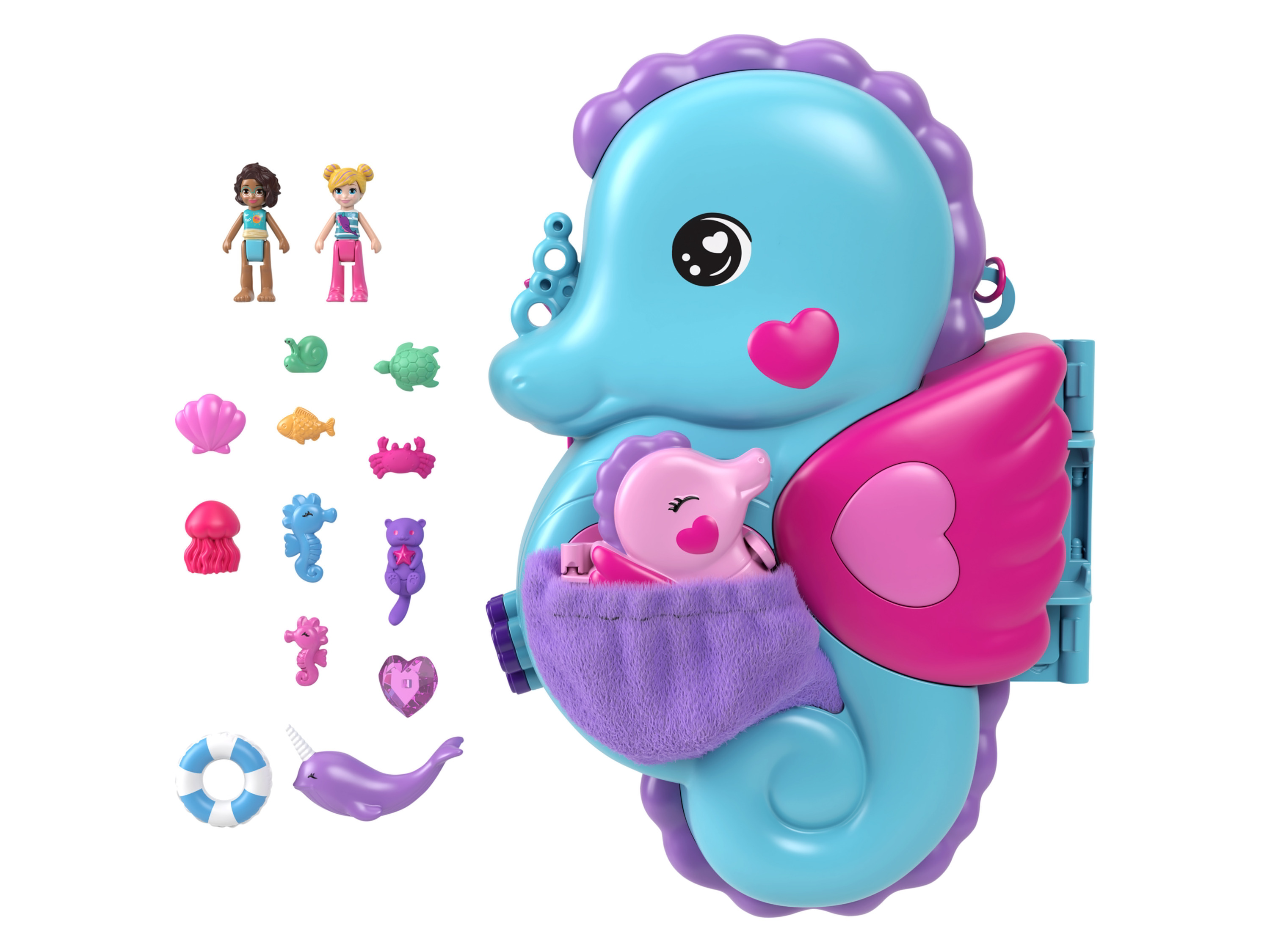 Polly Pocket Schatkist (Zeepaardje)