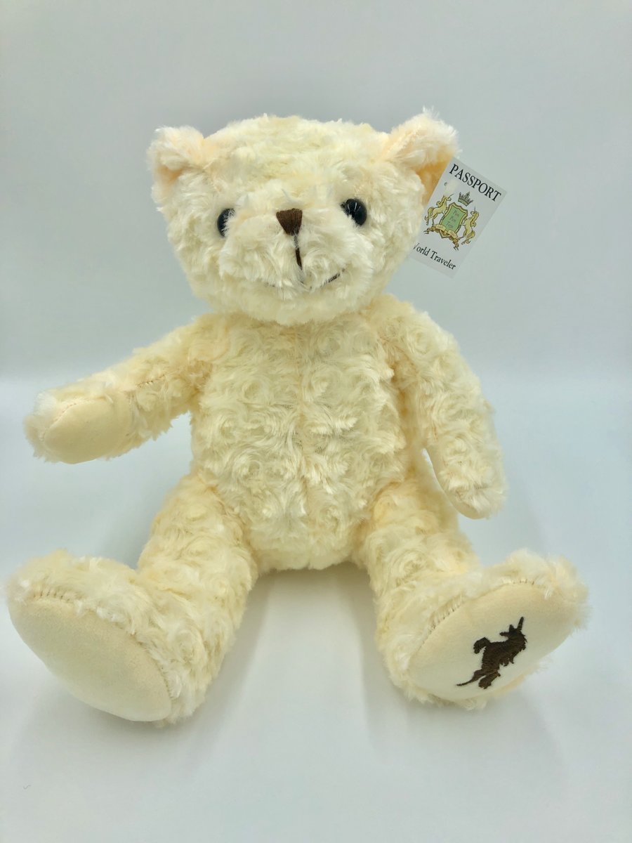 Teddy Beer Medium Off White