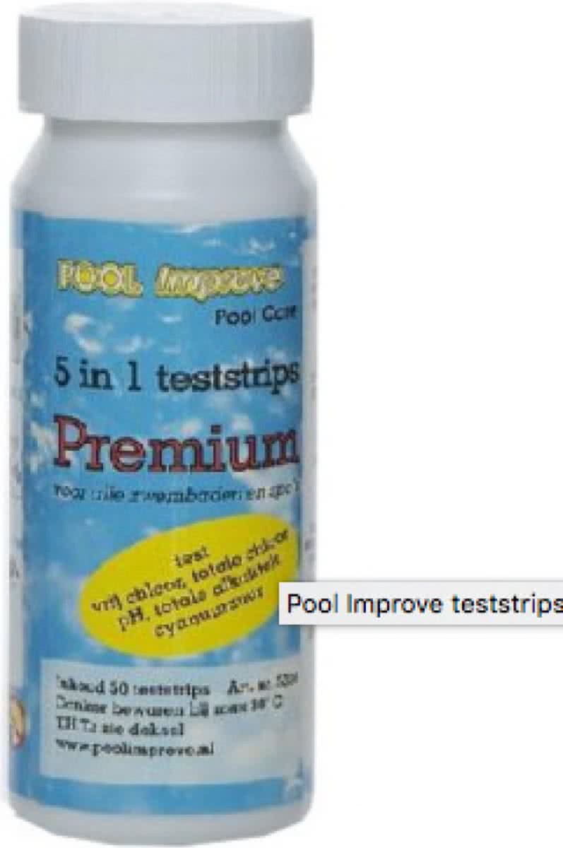 Pool Improve teststrips 5 in 1