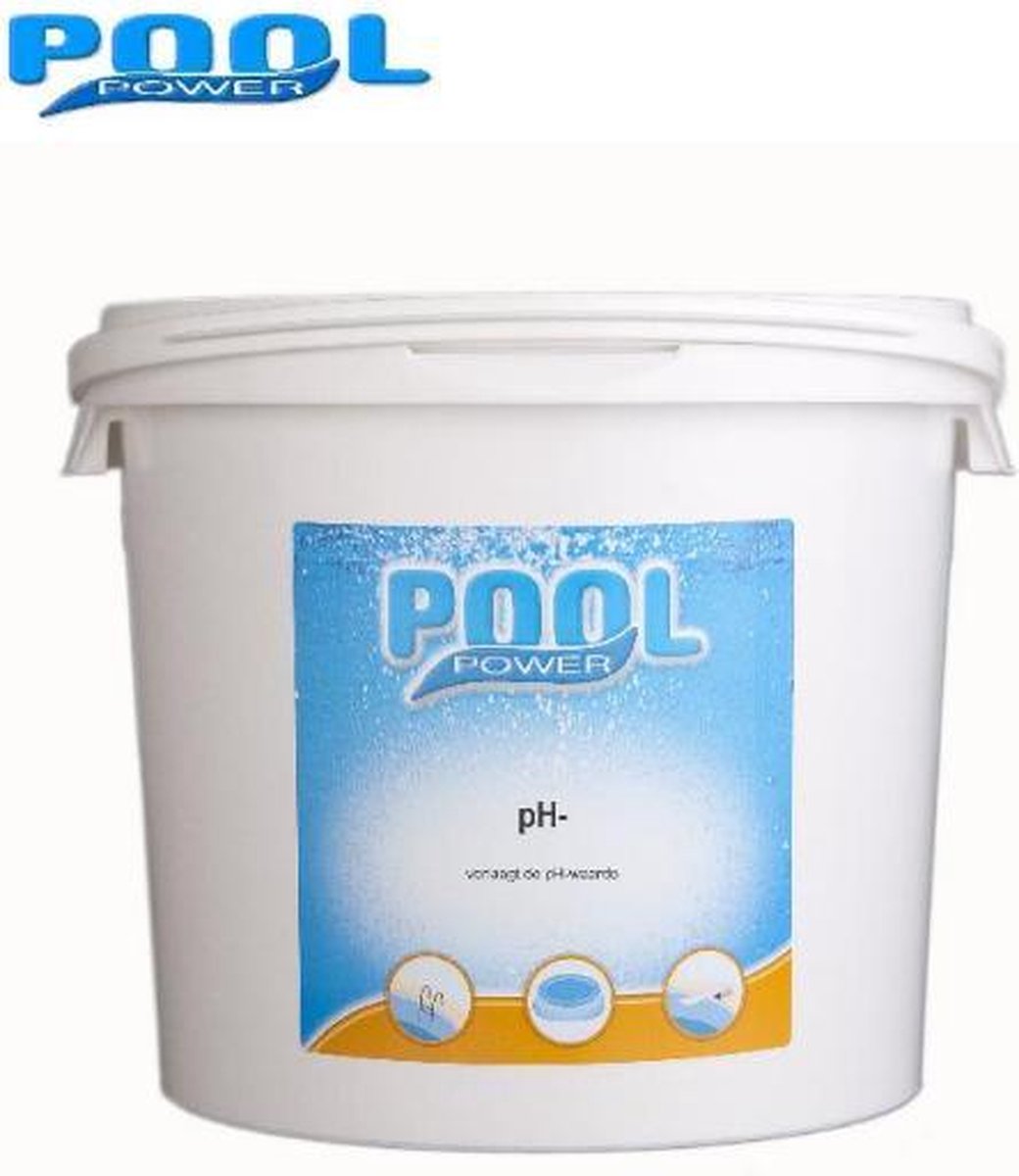 Pool Power - PH minus 5KG - zwemwater stabilisator