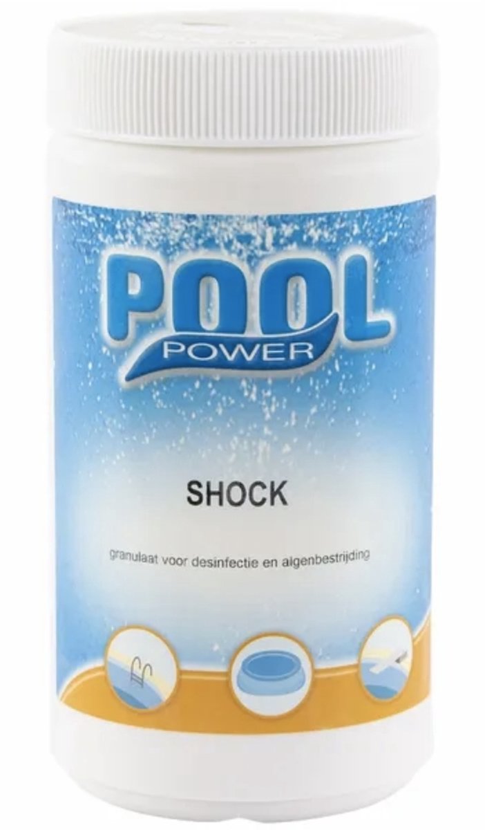   - Shock Chloor - 1 kg - Voor snelle desinfectie