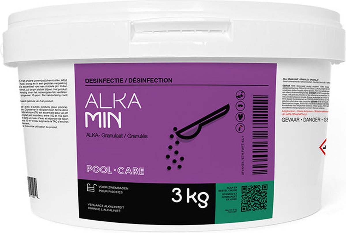 Pool-care Alka min granulaat 3 kg