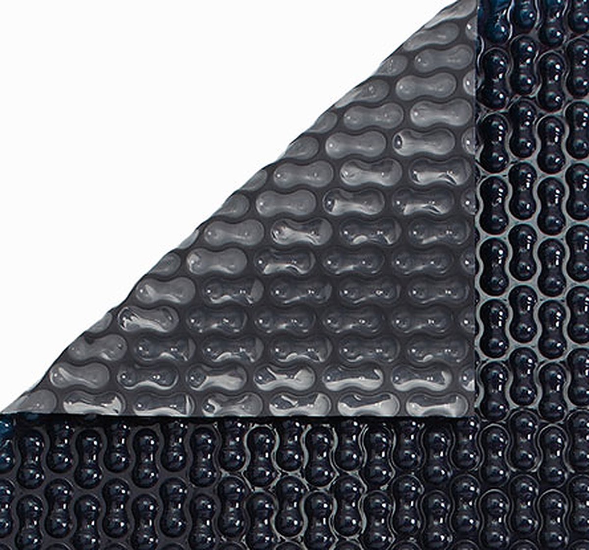 GeoBubble EnergyGuard antraciet/zwart doorschijnend - solar folie - zomerafdekking - 500μm - 4x4m