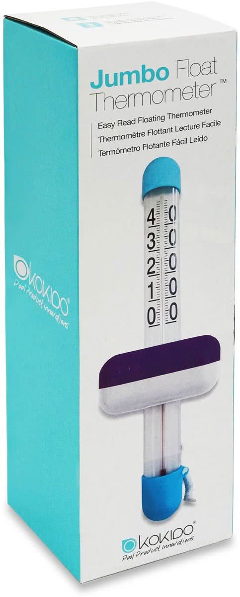 Kokido Jumbo Drijvende Thermometer - Blauw/Paars