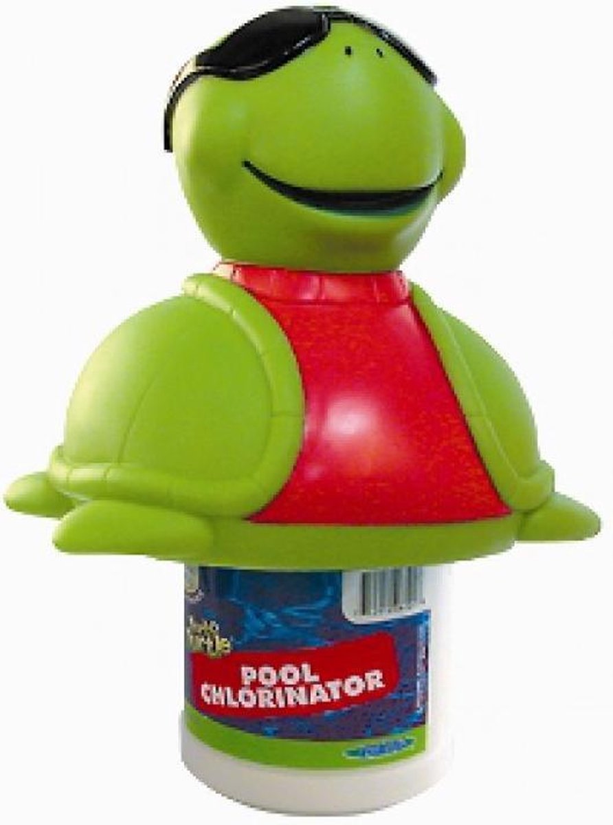 Drijvende chloor dispenser schildpad