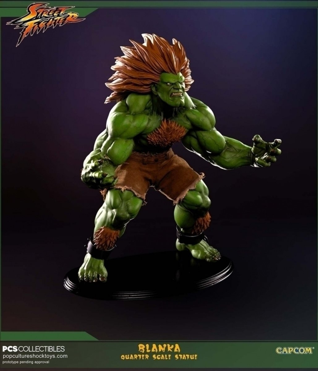 Street Fighter: Blanka 1:4 Scale Statue